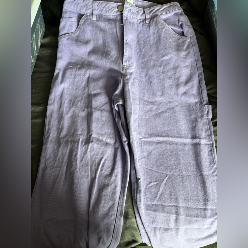 Full Tilt Tilly’s Lavender Flare & Wide Leg Jeans